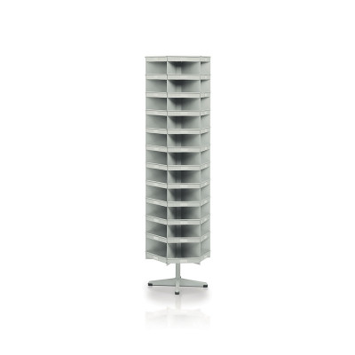 Scaffale girevole 72 caselle. Grigio