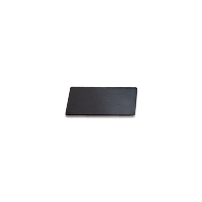 Separatore in plastica mm 126x60h. Nero