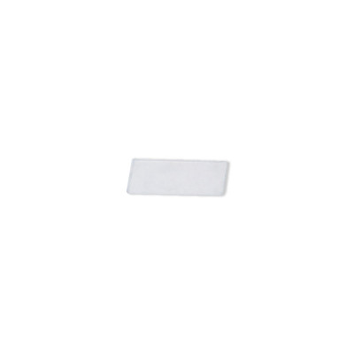 Separatore in plastica mm 126x60h. Traslucido