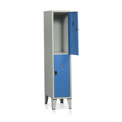 Spogliatoio 2 vani mm 360x500. Grigio/Blu