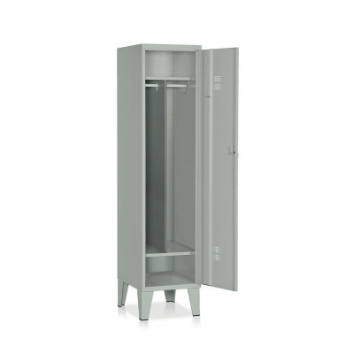 Locker 1 compartment with partition and shoe rack mm. 415Lx500Dx1800H.