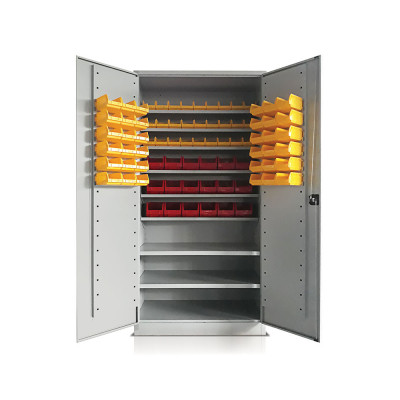 Armadio con 63+18 contenitori mm 1000x500x2000h