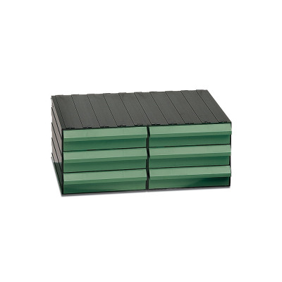 Cassettiera mm 562x390x228h - 6 cassetti