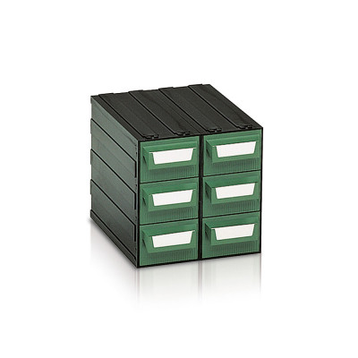 Cassettiera mm 225x263x228h - 6 cassetti