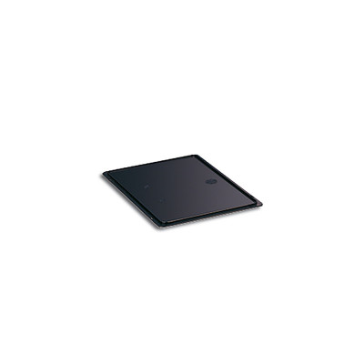 Coperchio in appoggio per cassette mm 600x400. Nero