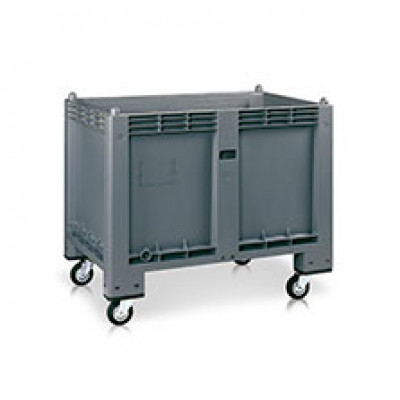 Contenitore con ruote mm 1200x800x1000h. Antracite