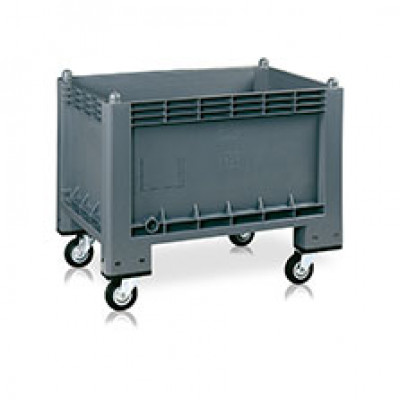 Contenitore con ruote mm 1000x700x800h. Antracite