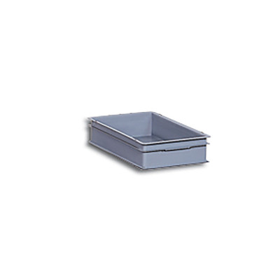 Cassetta mm 400x300x100h. Grigio