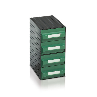 Cassettiera mm 225x323x450h - 4 cassetti