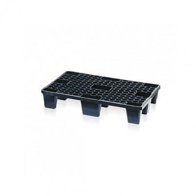 Pallet in polietilene mm 600x800x140h. Nero
