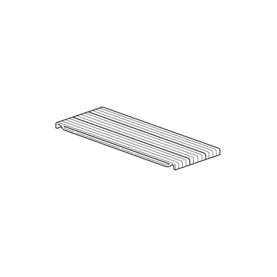 Small shelves for pallet-holder horizontal beams series 80-115. Sizes: mm 100Lx1000Dx29H.