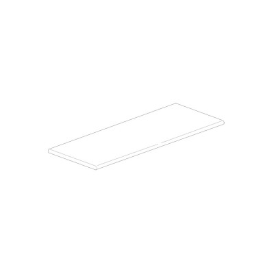Additional metal shelf for cabinet. White. Sizes: 1190Lx355Dx25H mm