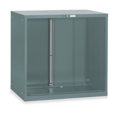 Tool cabinet to be equipped mm. 1023Lx725Dx1000H. Colour dark grey.