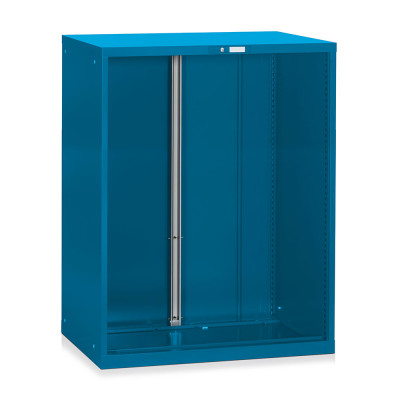 Tool cabinet to be equipped mm. 1023Lx725Dx1325H. Blue colour.