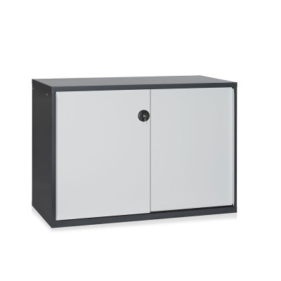 AH411ANGC Tool cabinet sliding doors mm. 1430Lx780Dx1000H. Colour Anthracite/Light Grey.