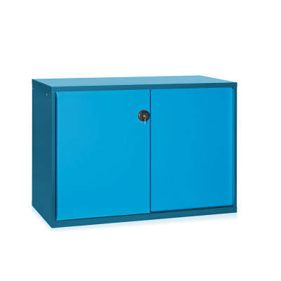 Tool cabinet sliding doors mm. 1430Lx780Dx1000H. Blue colour.