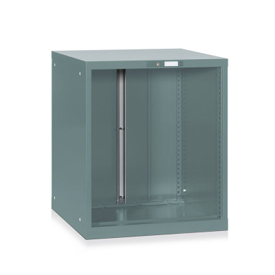 Tool cabinet to be equipped mm. 717Lx725Dx850H. Colour dark grey.