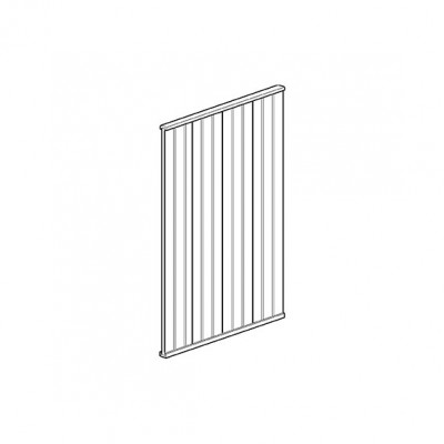 Pannellatura posteriore liscia mm 2500hx1200