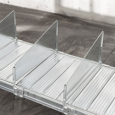 Divisorio trapezoidale mm 700x100/200h