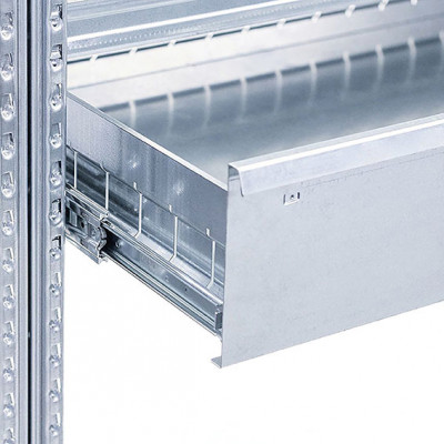 Cassetto frontale mm 99h per campata mm 1200x600