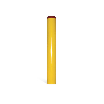 Bumper pole mm. Diameter 70x500H. Yellow.