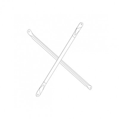Crociera intermedia mm 1000. Zincato
