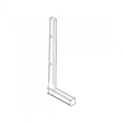Colonna monofronte mm 2432hx1000