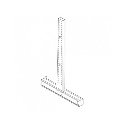 Colonna bifronte mm 2964hx800+800