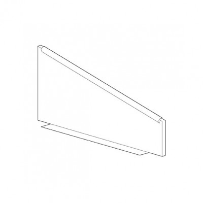 Divisorio trapezoidale mm 300x100/200h