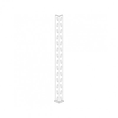 Montante mm 35x35x1960h. Antracite