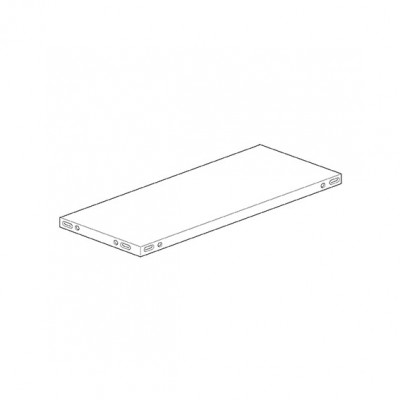 Bolt shelving shelves. Hammer grey. Sizes mm. 1000Lx500H.