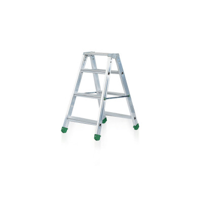 Aluminium double step ladder 3+3 steps.