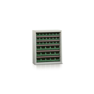 Scaffale 21+15 contenitori mm 840x270x990h. Verde
