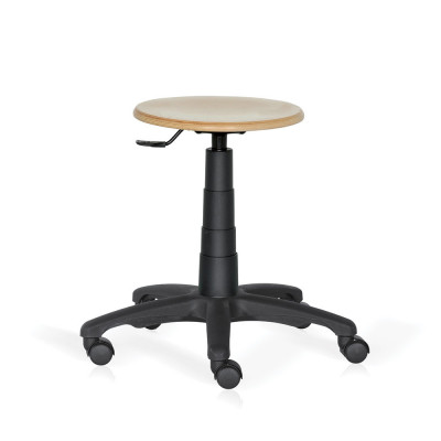 Beech stool 390/520H.
