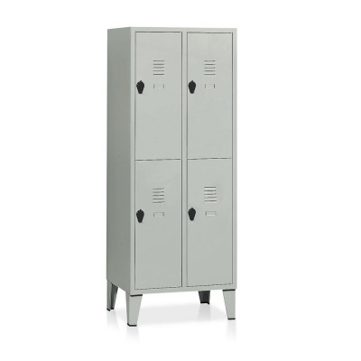 Spogliatoio 4 vani mm 690x500. Grigio