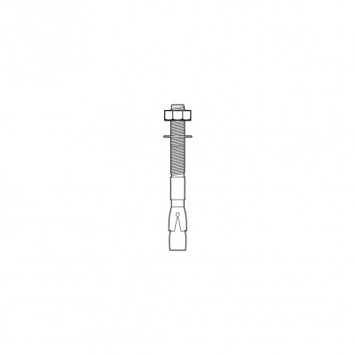 Plug diameter 11x75H mm. Galvanised.