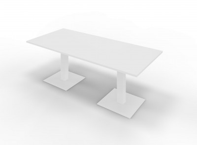 Tavolo mm 2100x1000x745h. Bianco