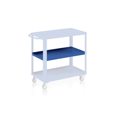 Vasca mm 800x450x30h. Blu